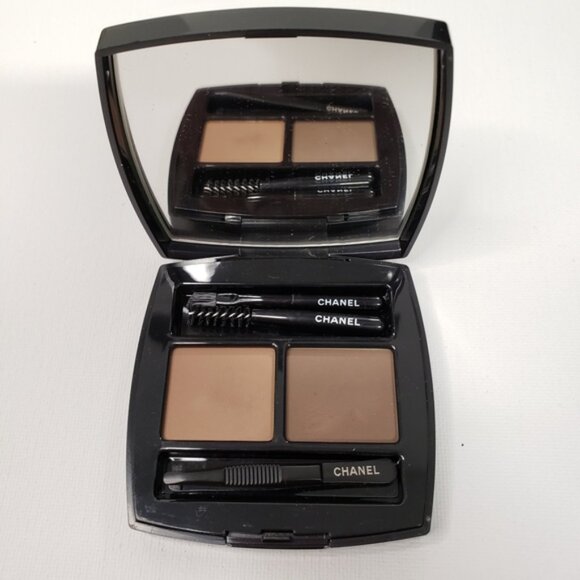 CHANEL La Palette Sourcils Brow Wax and Brow Powder Duo - Light and Dark Brown - Picture 2 of 5